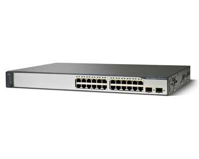 Cisco WS-C3750V2-24TS-E Switch