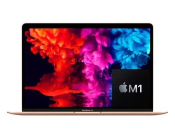 Apple MacBook Air 13 MGND3 ( Gold ) – M1 Chip 8-core CPU 8GB 256GB SSD 13.3″ IPS Retina LED Display With True Tone Backlit Magic Keyboard Touch-ID And Force Touch TrackPad (Gold,English Keyboard , 2020)