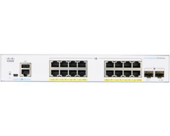 Cisco Business CBS250-16P-2G Smart Switch | 16 Port GE | PoE | 2x1G SFP