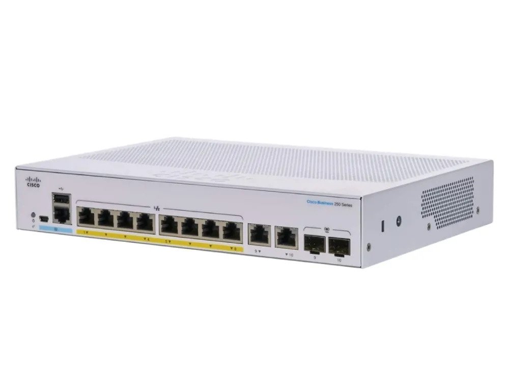 Cisco Business CBS250-8P-E-2G