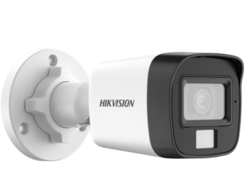 Hikvision DS-2CE16D0T-LPFS 2.8mm 2MP Smart Hybrid Light Audio Fixed Mini Bullet Camera