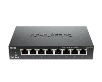 D-Link 8-Port Gigabit Unmanaged Desktop Switch