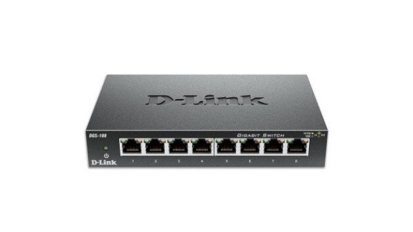 D-Link 8-Port Gigabit Unmanaged Desktop Switch