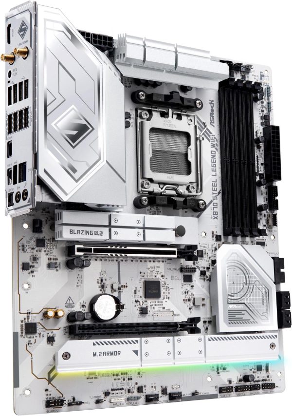 ASRock X870 STEEL LEGEND WIFI AM5 AMD X870 SATA 6Gb/s ATX Motherboard