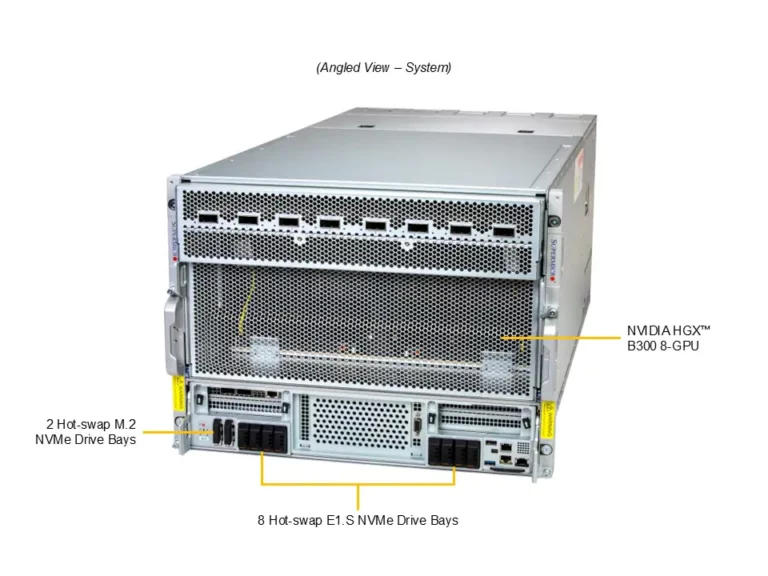 Supermicro 8U 8-GPU server